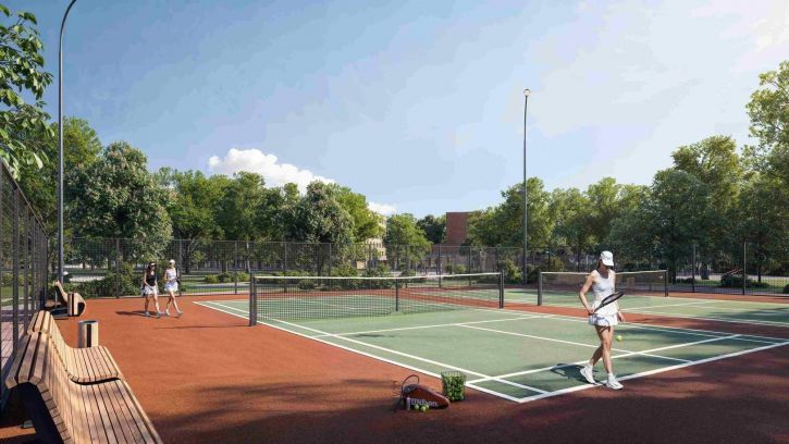 2-комн квартира в новом доме Николая Лебедева улица, д.1