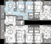 3-комн, 59.5 кв м, этаж 6/10 Г. СОЧИ, АДЛЕРСКИЙ РАЙОН, УЛ. ЛЕНИНА, 280А
