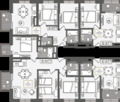 2-комн, 51.7 кв м, этаж 2/10 Г. СОЧИ, АДЛЕРСКИЙ РАЙОН, УЛ. ЛЕНИНА, 280А
