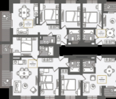 2-комн, 45.3 кв м, этаж 3/10 Г. СОЧИ, АДЛЕРСКИЙ РАЙОН, УЛ. ЛЕНИНА, 280А