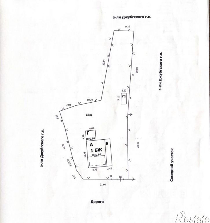 Коттедж/дом переулок Радио, 1А,  д. 1А