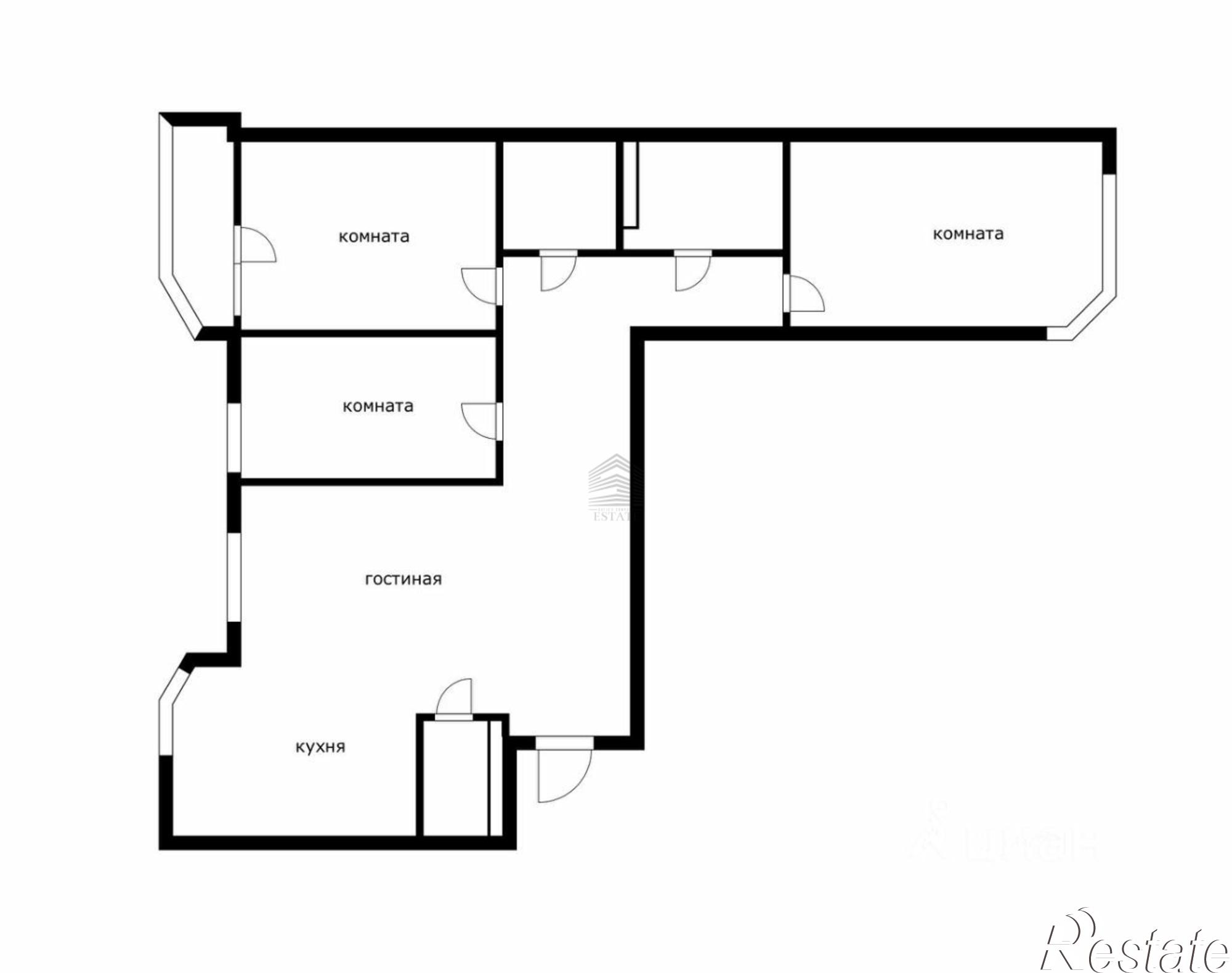 Купить квартиру за 48 000 000 рублей на Центральный внутригородской округ,имени Пушкина улица