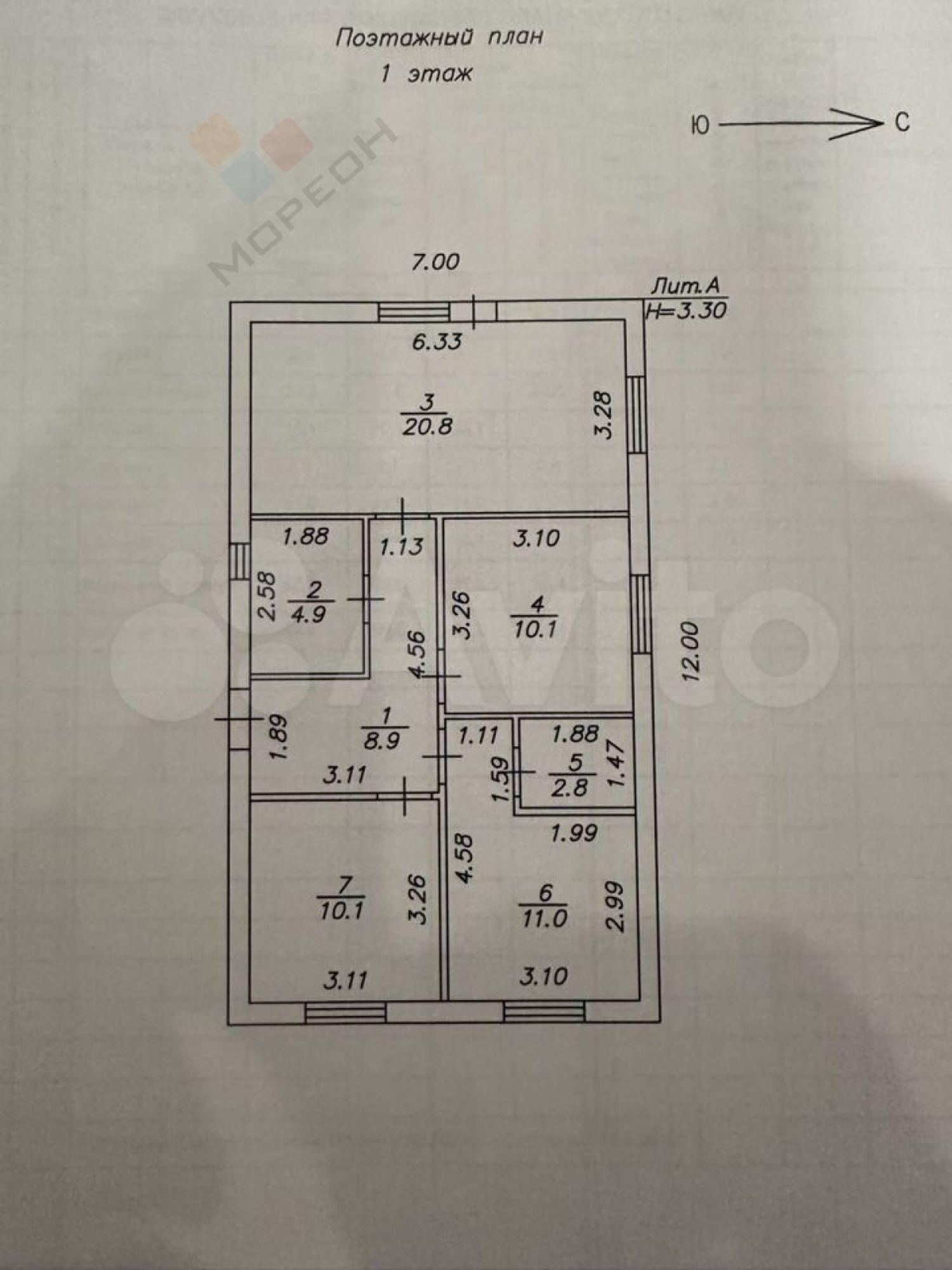 Купить дачу, дом, коттедж за 6 000 000 рублей на Почтовая ул