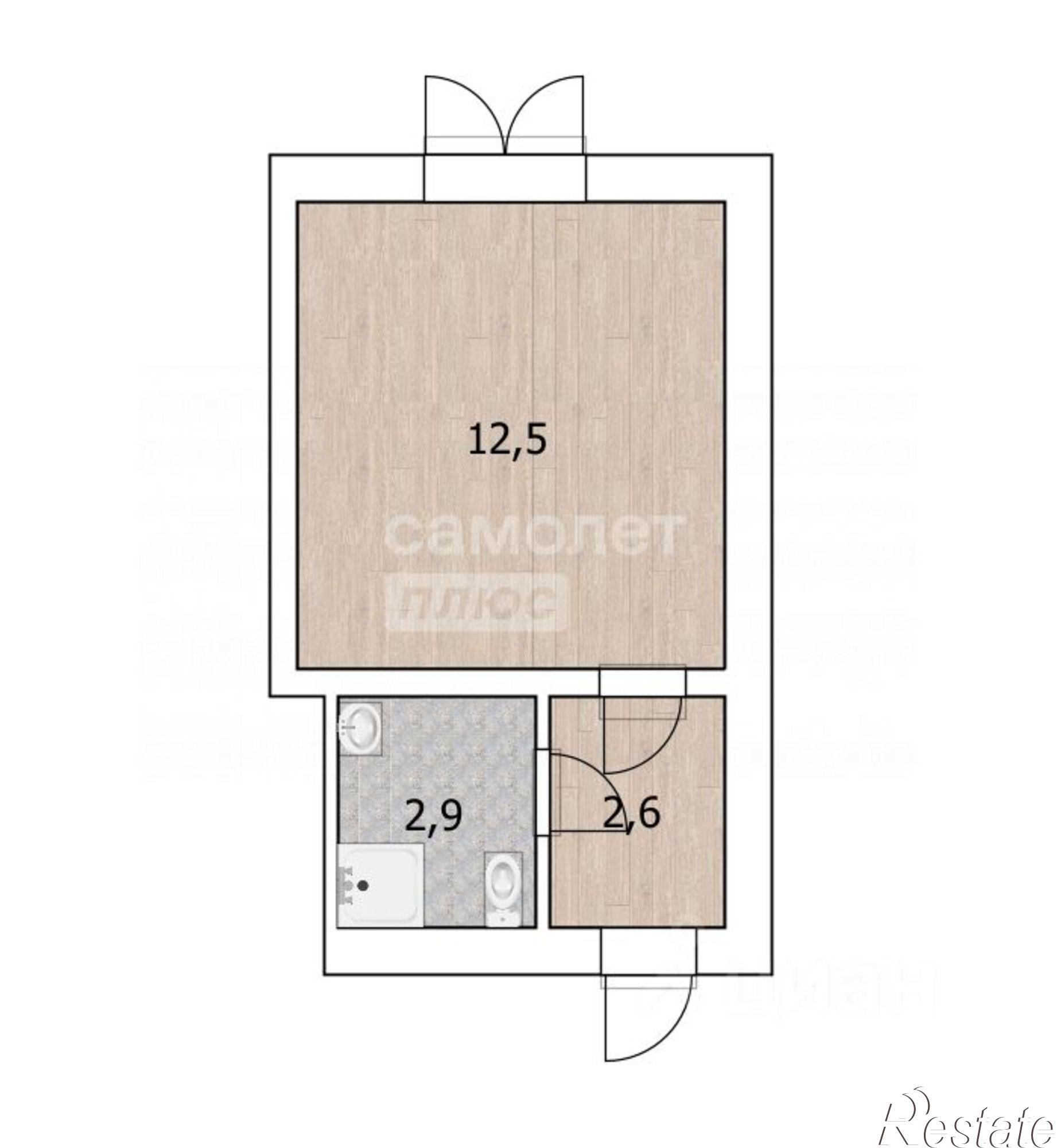 Купить квартиру за 3 500 000 рублей на Туапсинский район, Тюменский п.
