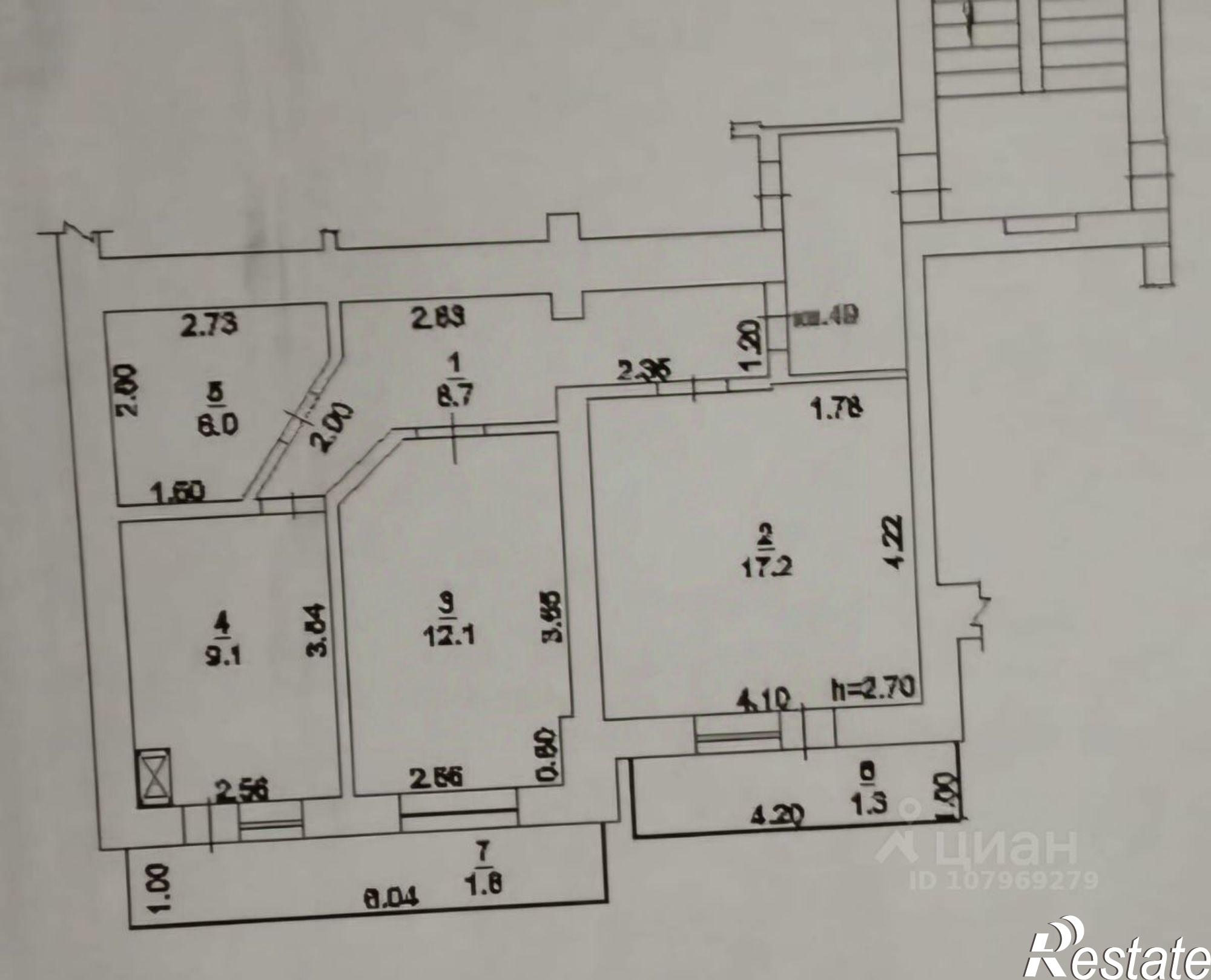 Купить квартиру за 6 300 000 рублей на улица Свердлова, 5