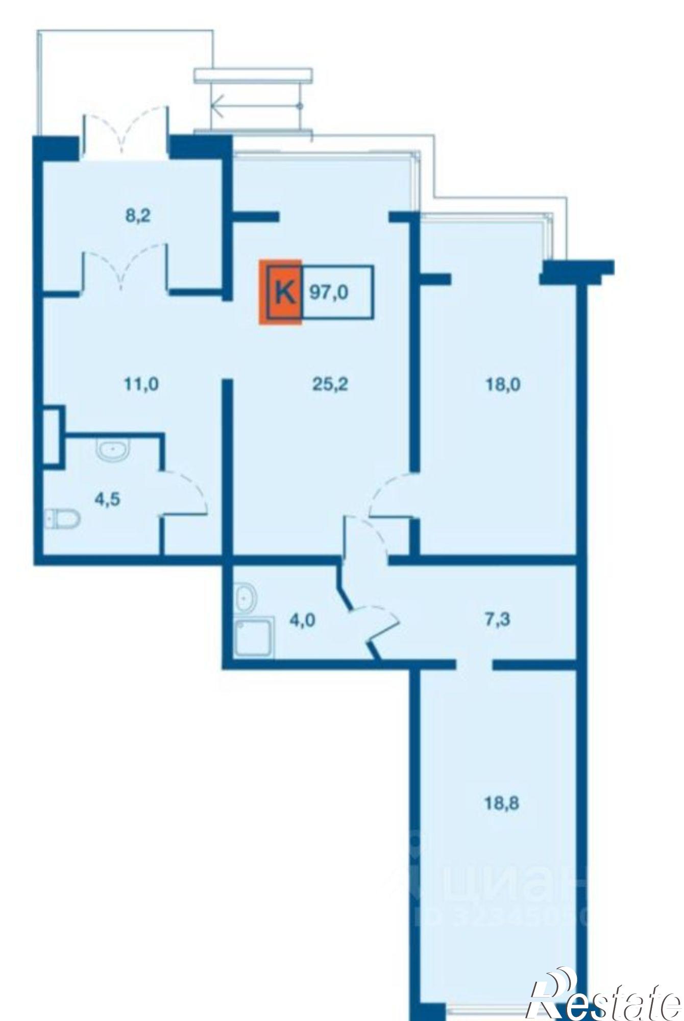Купить торговое помещение за 11 700 000 рублей на Краснодар, улица Селезнёва, 104/1
