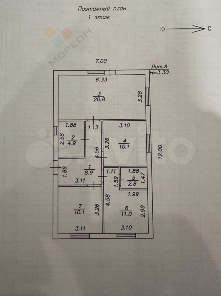 Коттедж/дом Почтовая ул