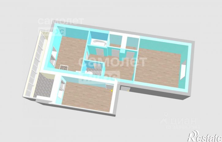 2-комн квартира Туапсинский район, Небуг с.