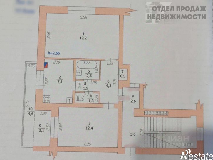 2-комн квартира улица Синёва, 36,  д. 36