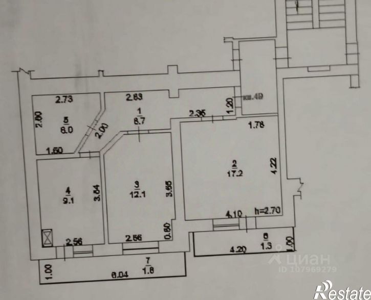 2-комн квартира улица Свердлова, 5,  д. 5