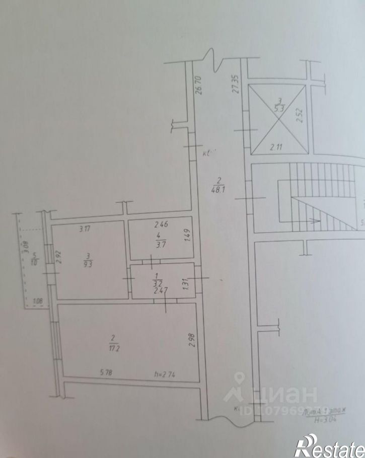 1-комн квартира улица Пушкина, 140А,  д. 140А