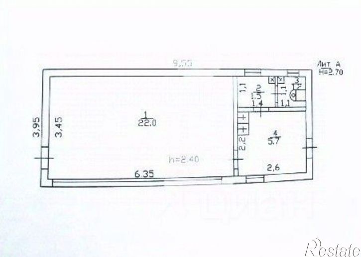 Торговое помещение улица Бувальцева, 85А,  д. 85А