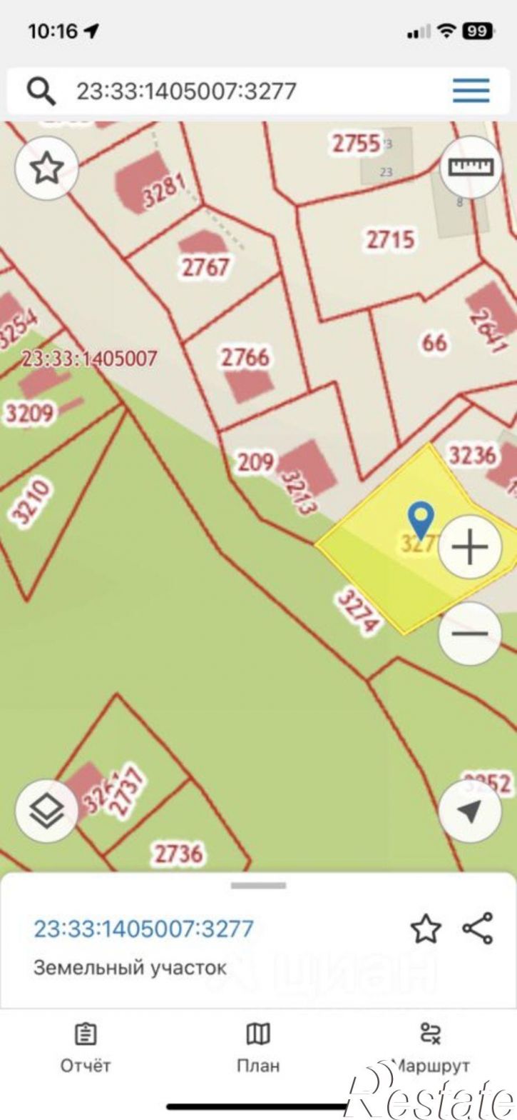 Земельный участок Набережная улица