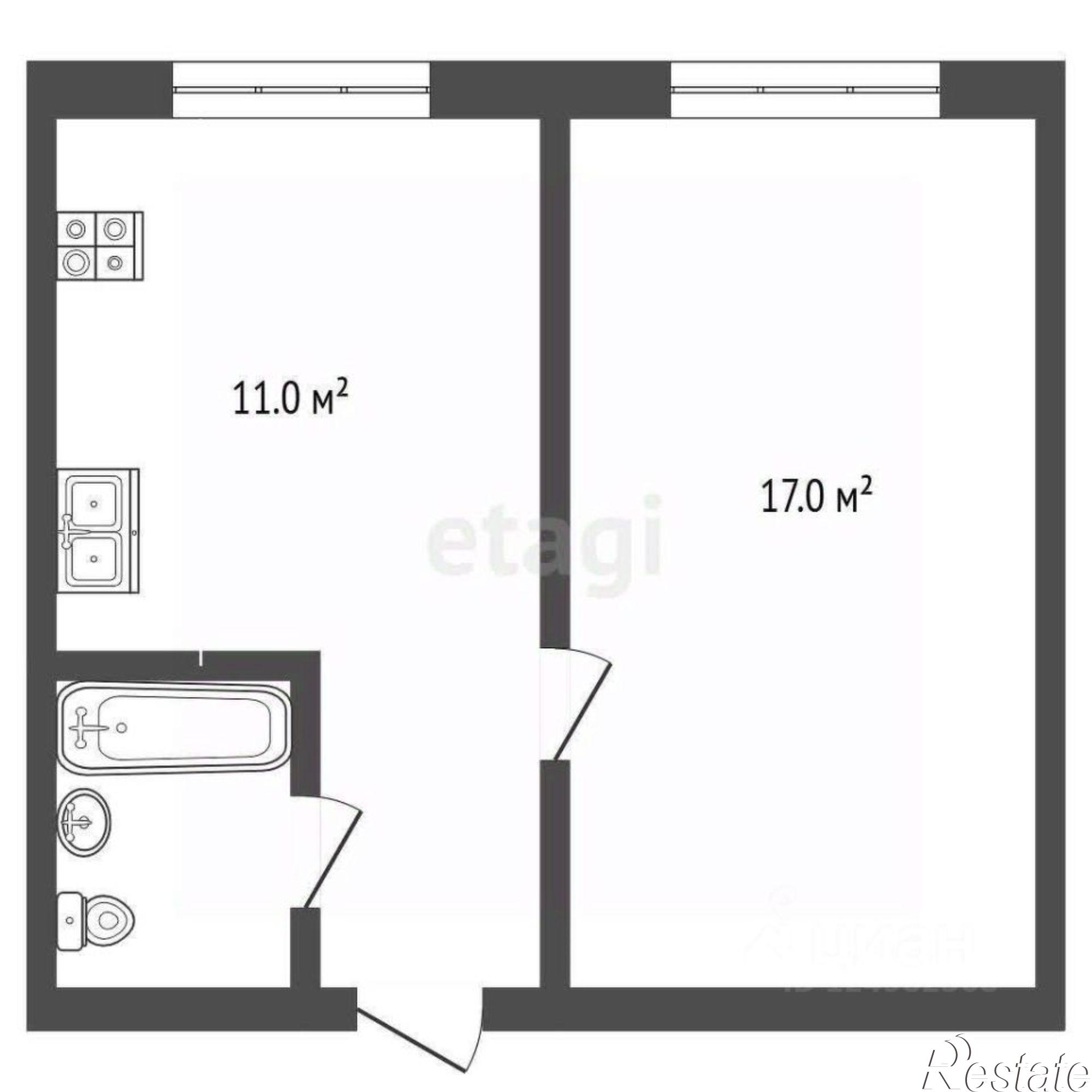 Купить квартиру за 3 500 000 рублей на ул Красная, 160