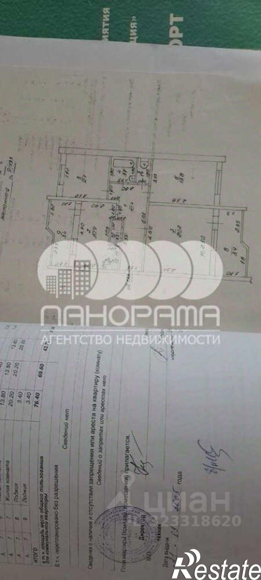 Купить квартиру за 5 900 000 рублей на ул Желанная, 9