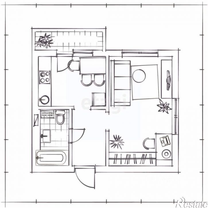 1-комн квартира Лазурная улица, 21,  д. 21