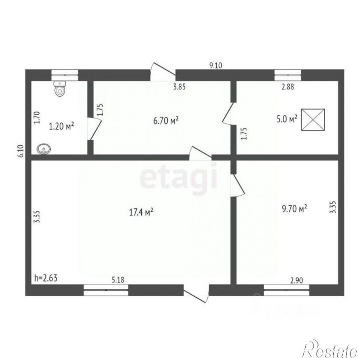 Торговое помещение ул Мирная, 9,  д. 9