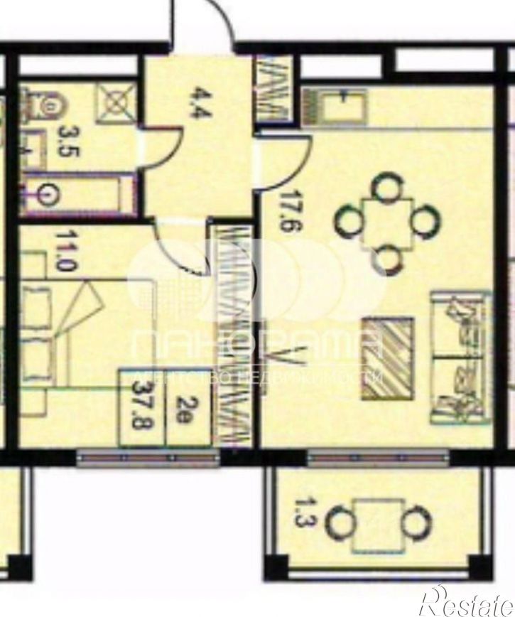 1-комн квартира Мирная улица, 11 к1,  д. 11 к1