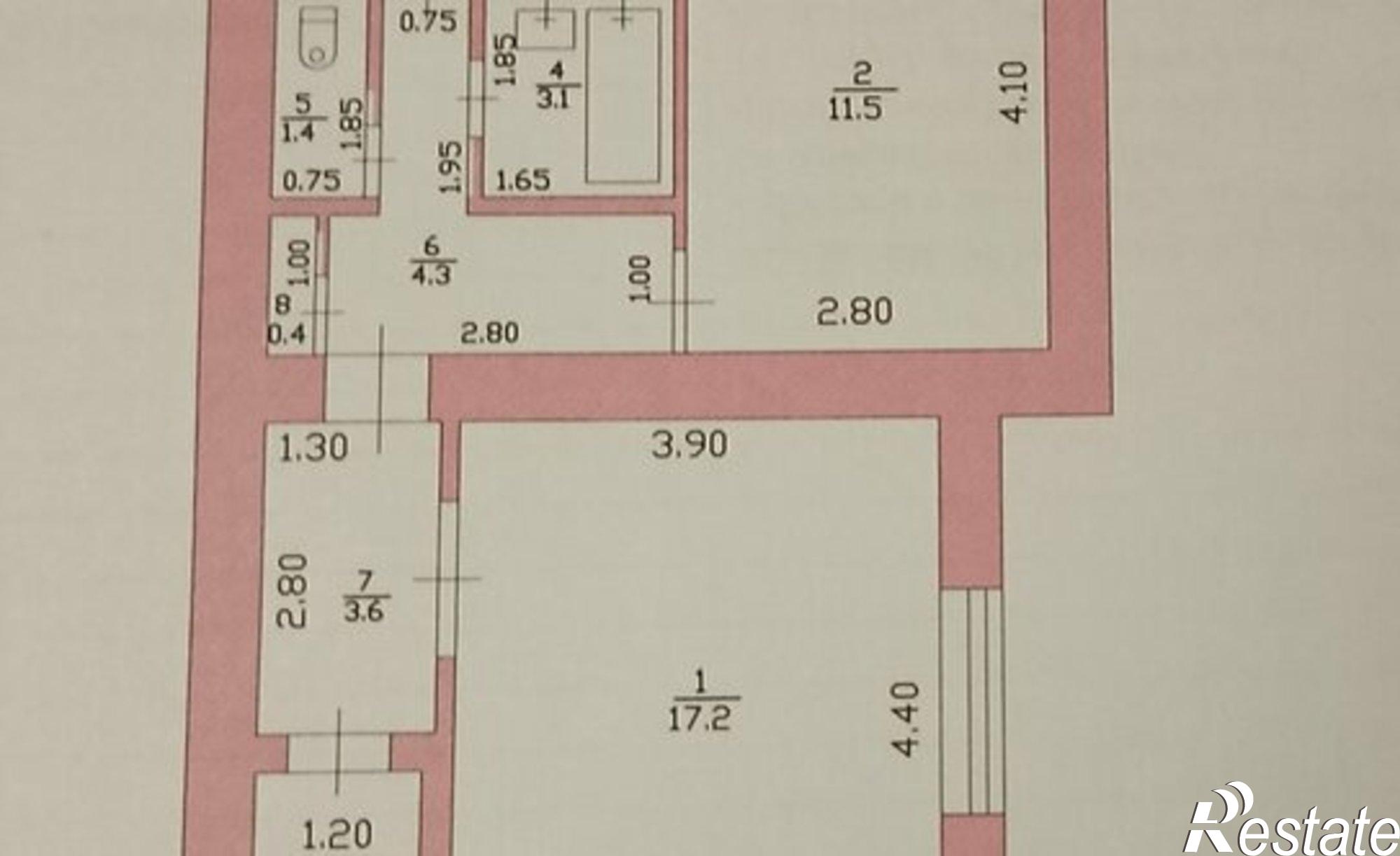 Купить квартиру за 4 300 000 рублей на Красная улица, 148