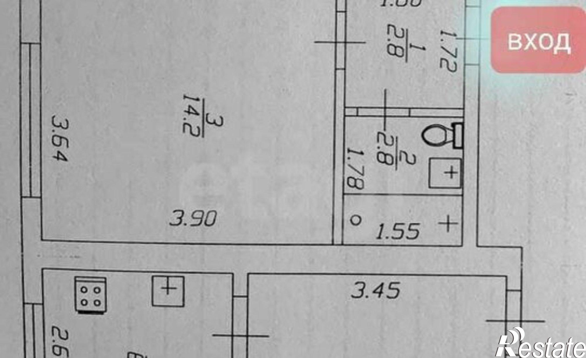 Купить квартиру за 4 650 000 рублей на Садовый переулок, 58