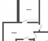 2-комн, 68кв м, этаж 3/10 Пионерский пр-кт, 255/2 5