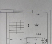 2-комн, 55кв м, этаж 2/5 