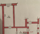 2-комн, 47кв м, этаж 1/2 Пионерская улица, 106