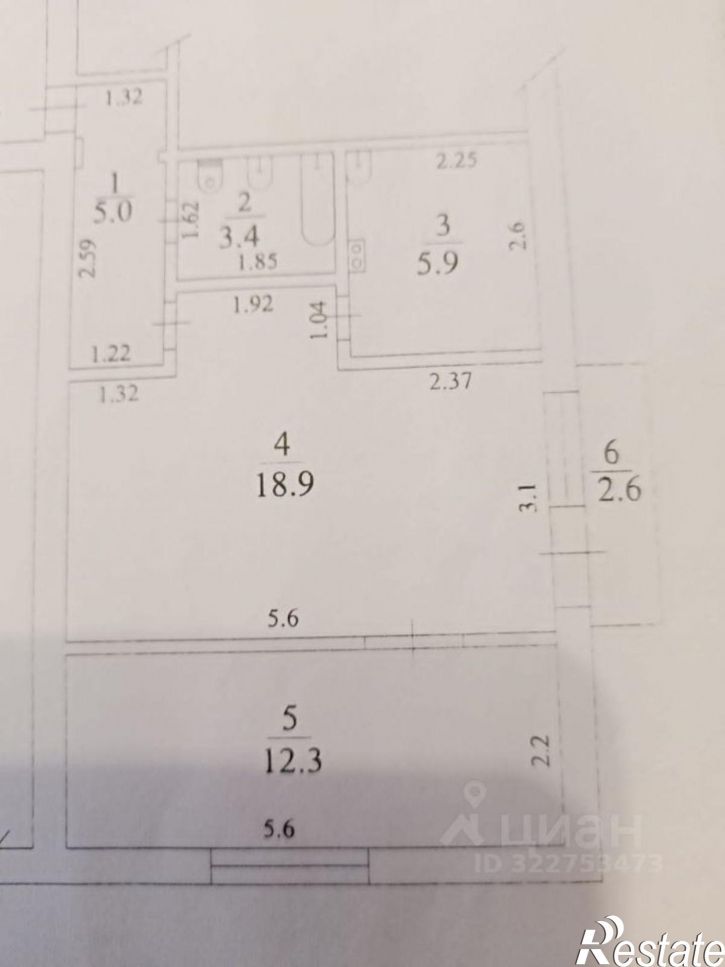 2-комн квартира улица 40 лет Октября, 81,  д. 81