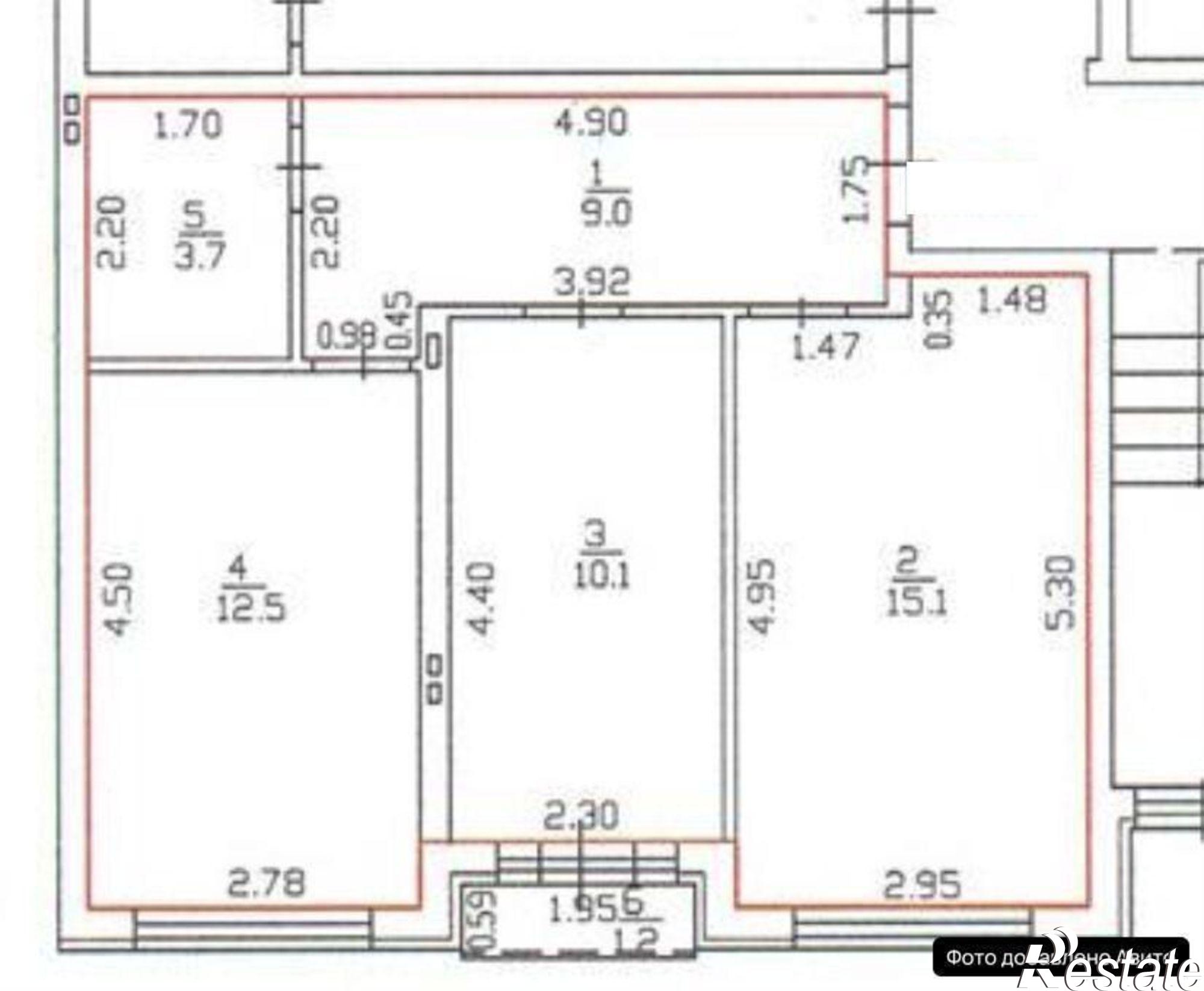 Купить квартиру за 5 299 000 рублей на улица Победы, 22/2