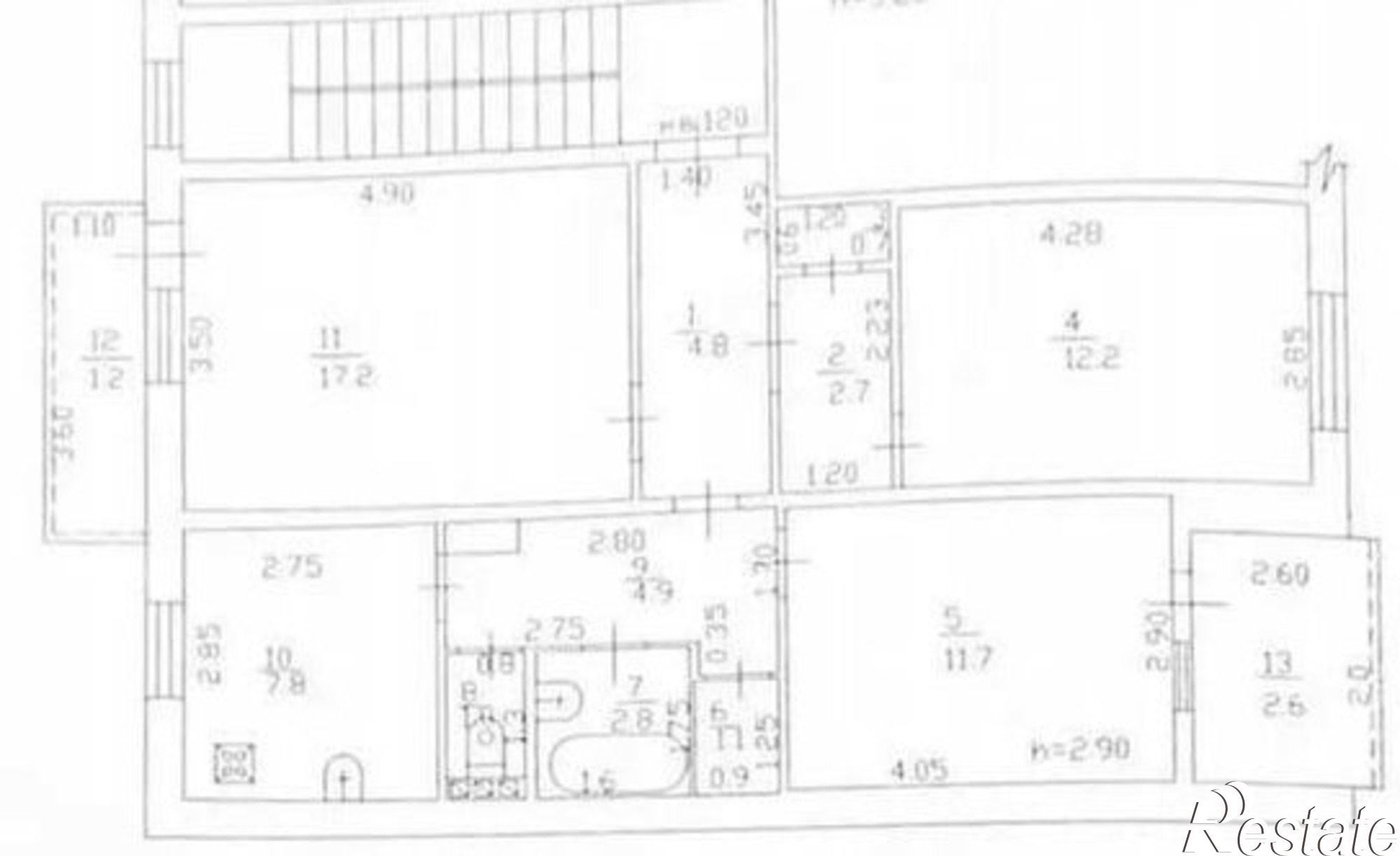 Купить квартиру за 5 900 000 рублей на ул Запорожская, 56