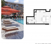 1-комн, 39 кв м, этаж 5/8 муниципальный округ Анапа, село Сукко, Мирная улица, 11к1