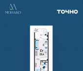 1-комн, 20 кв м, этаж 2/3 Конечная улица, 4