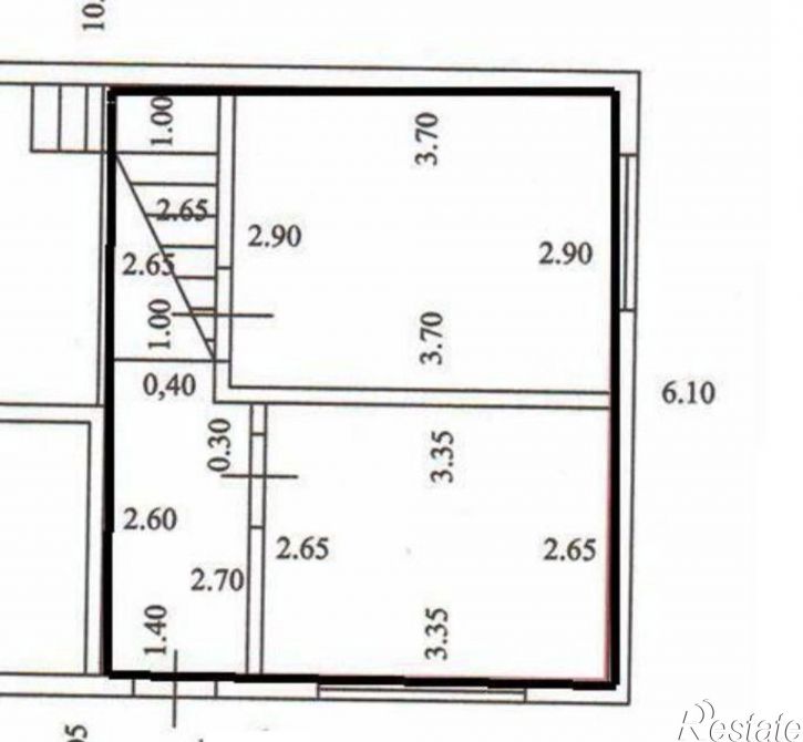 3-комн квартира Черноморская улица, 31,  д. 31