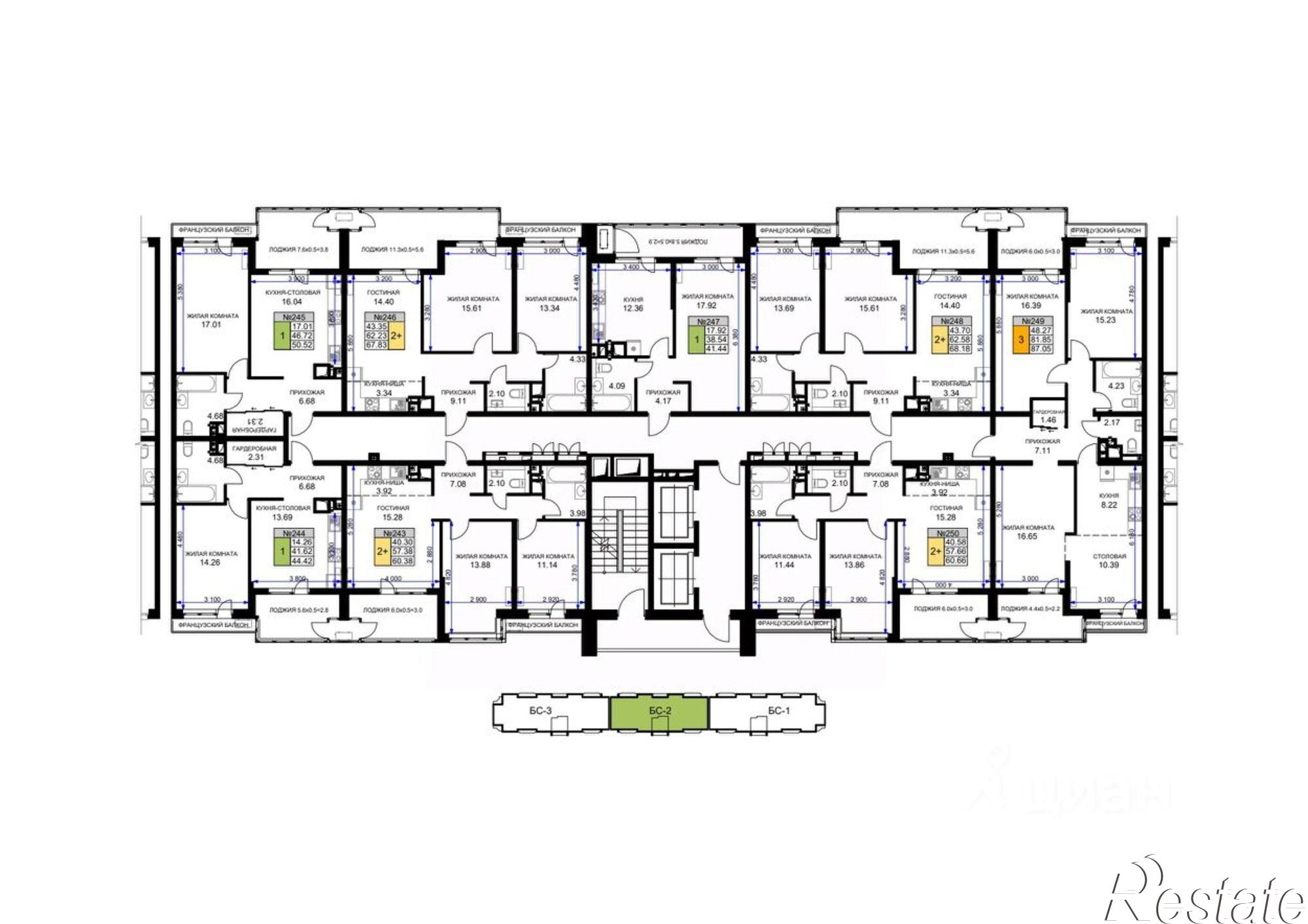 Купить квартиру за 13 038 300 рублей на микрорайон 2-я Площадка, улица Ветеранов