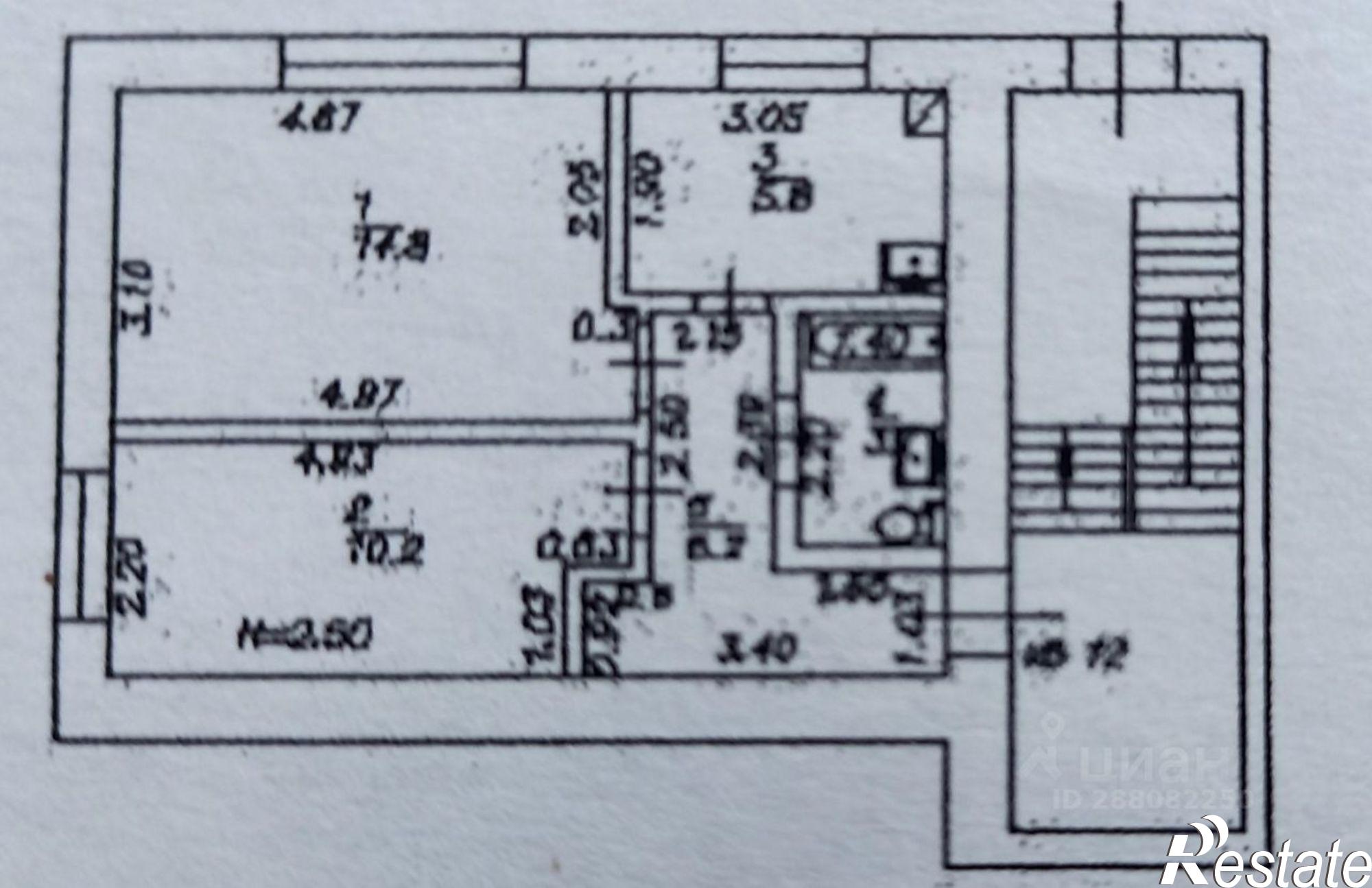 Купить квартиру за 3 000 000 рублей на Виноградная улица, 1