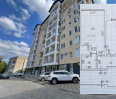 1-комн, 37кв м, этаж 10/10 ул Пролетарская, 33