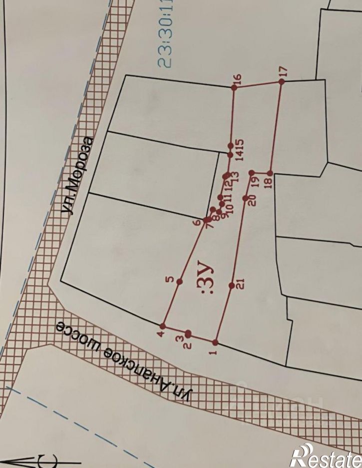 Земельный участок ул Мороза, 27,  д. 27
