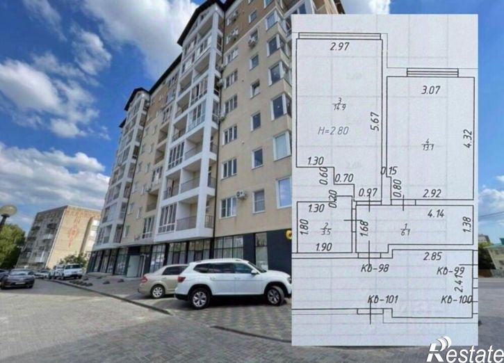 1-комн квартира ул Пролетарская, 33,  д. 33