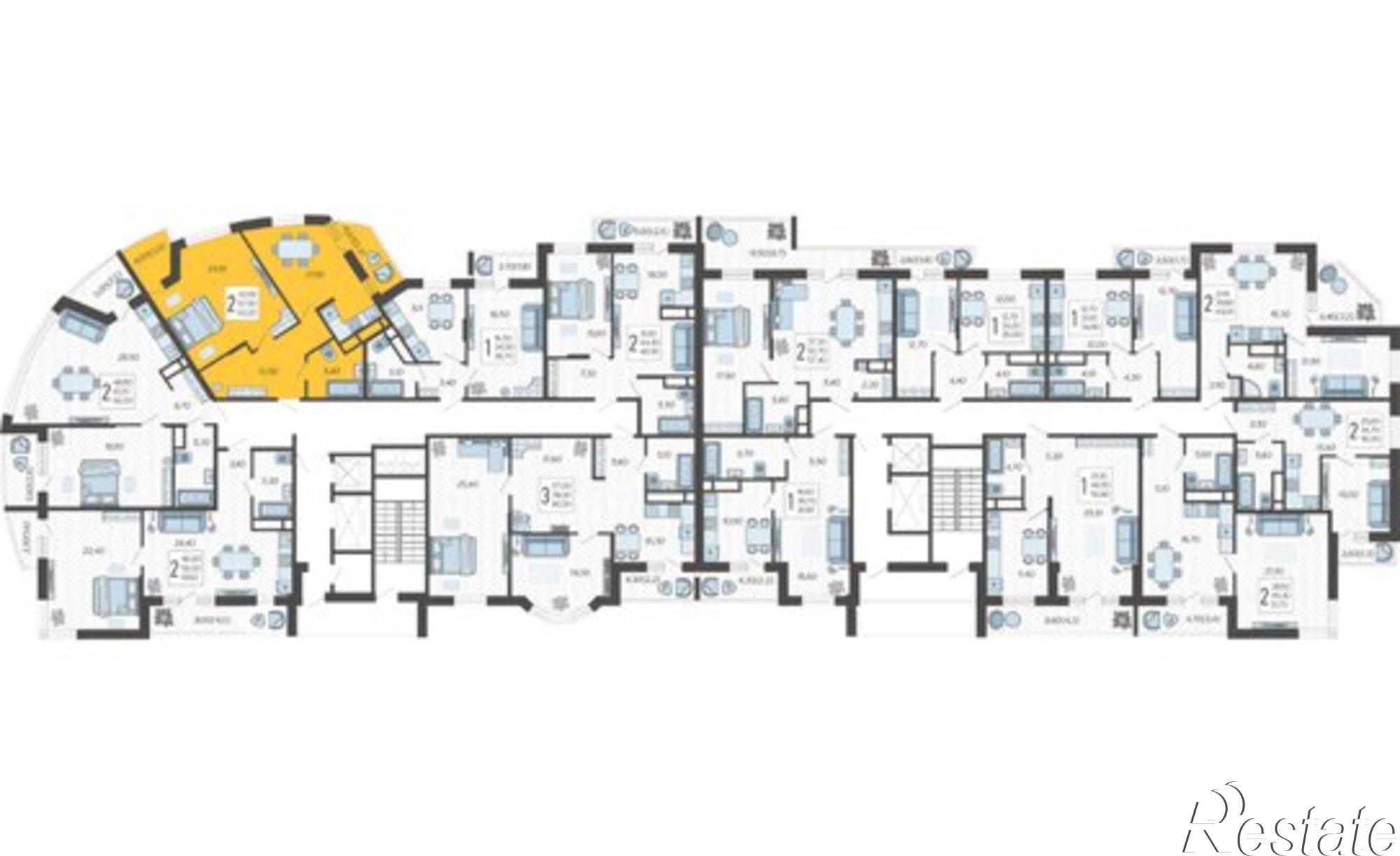 Купить квартиру за 7 228 280 рублей на Краснодар, жилой комплекс Зеленодар, улица Садовое Кольцо, 9