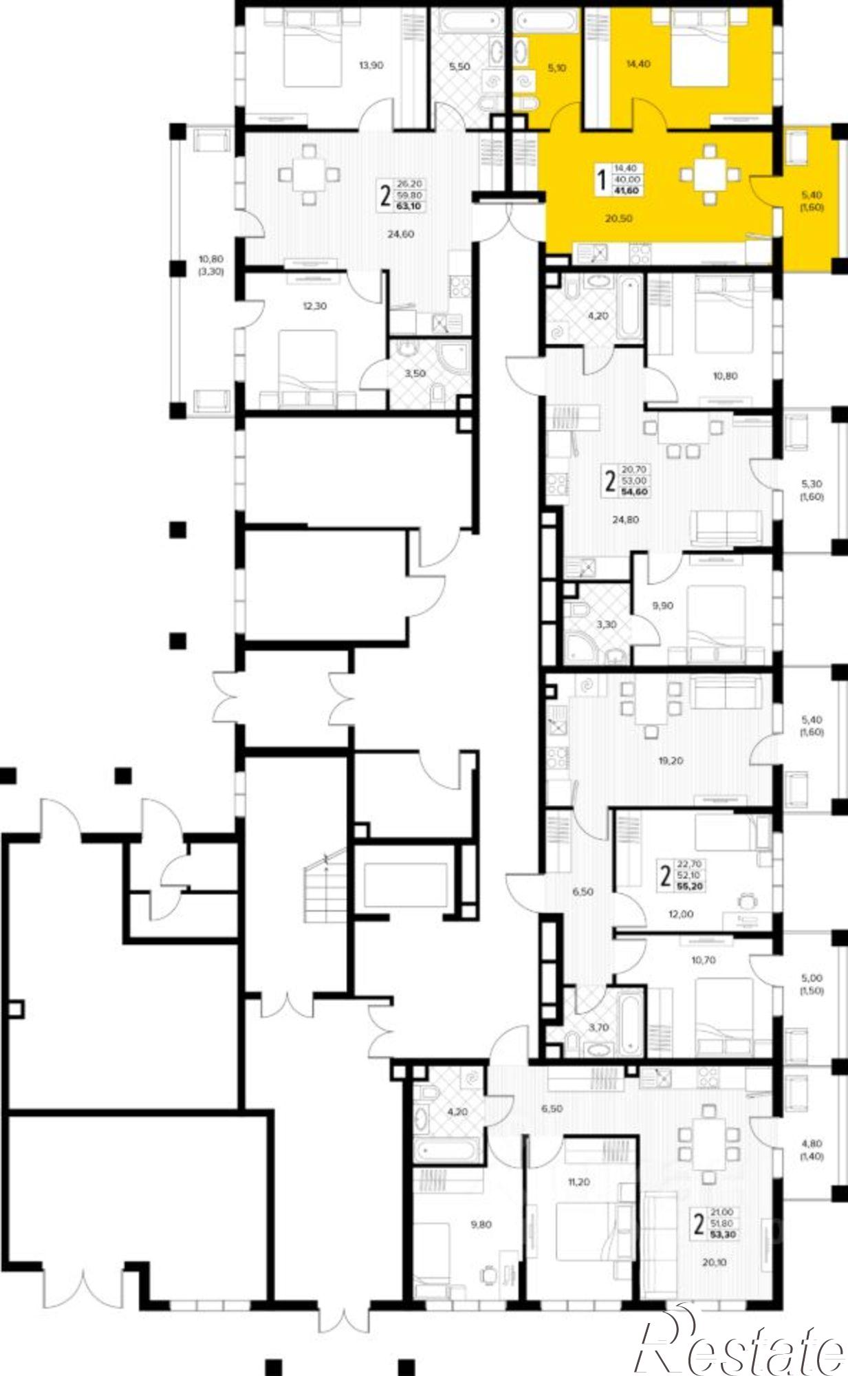 Купить квартиру за 11 061 400 рублей на муниципальный округ Анапа