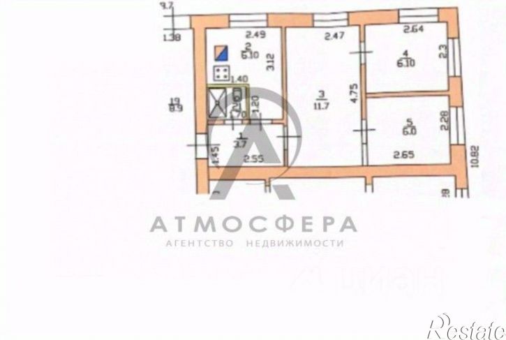 3-комн квартира ул 9 Января, 151,  д. 151
