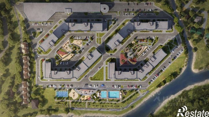 2-комн квартира в новом доме ул Центральная, 71Б,  д. 71Б