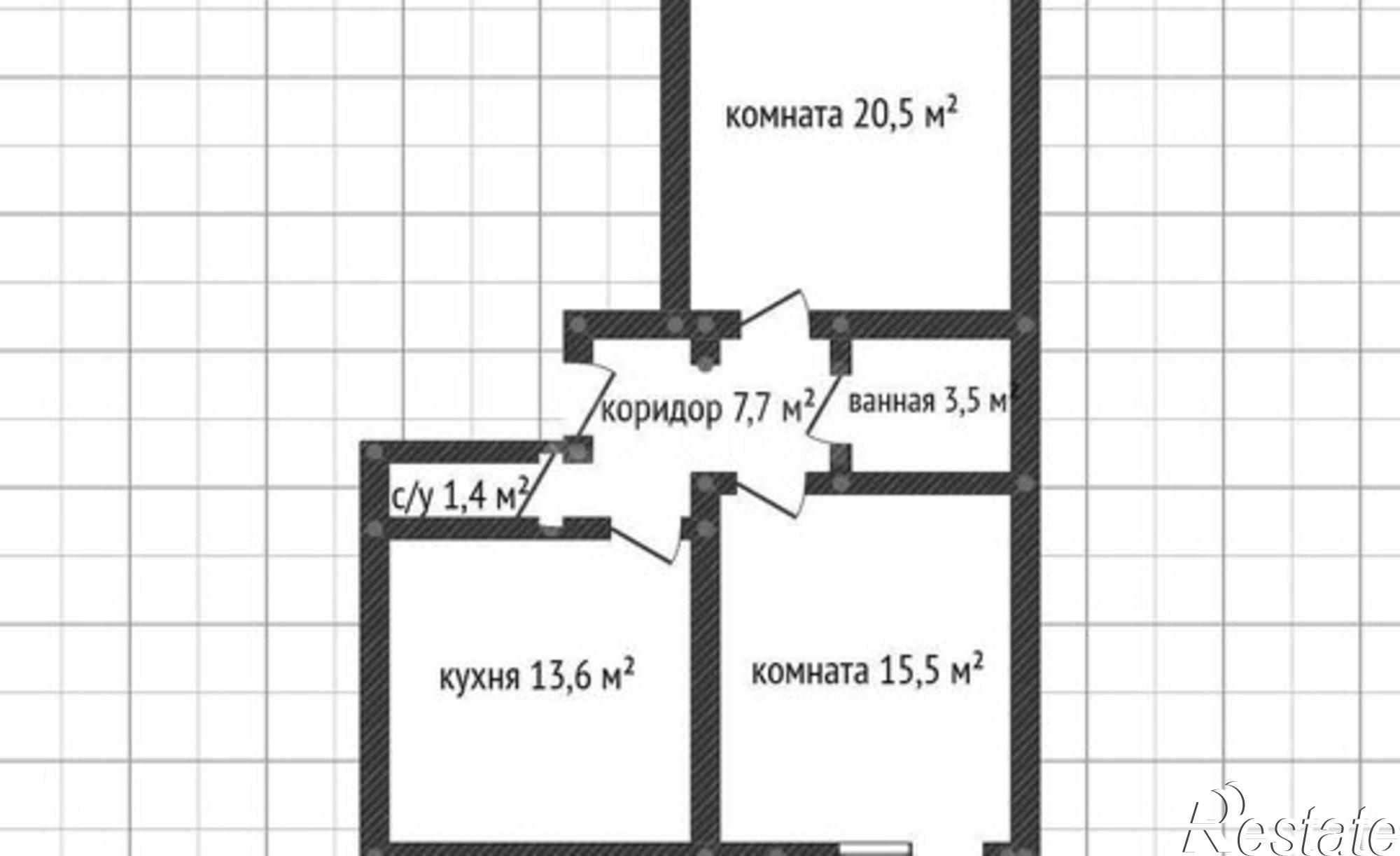 Купить квартиру за 7 500 000 рублей на Родниковый пер, 2Б
