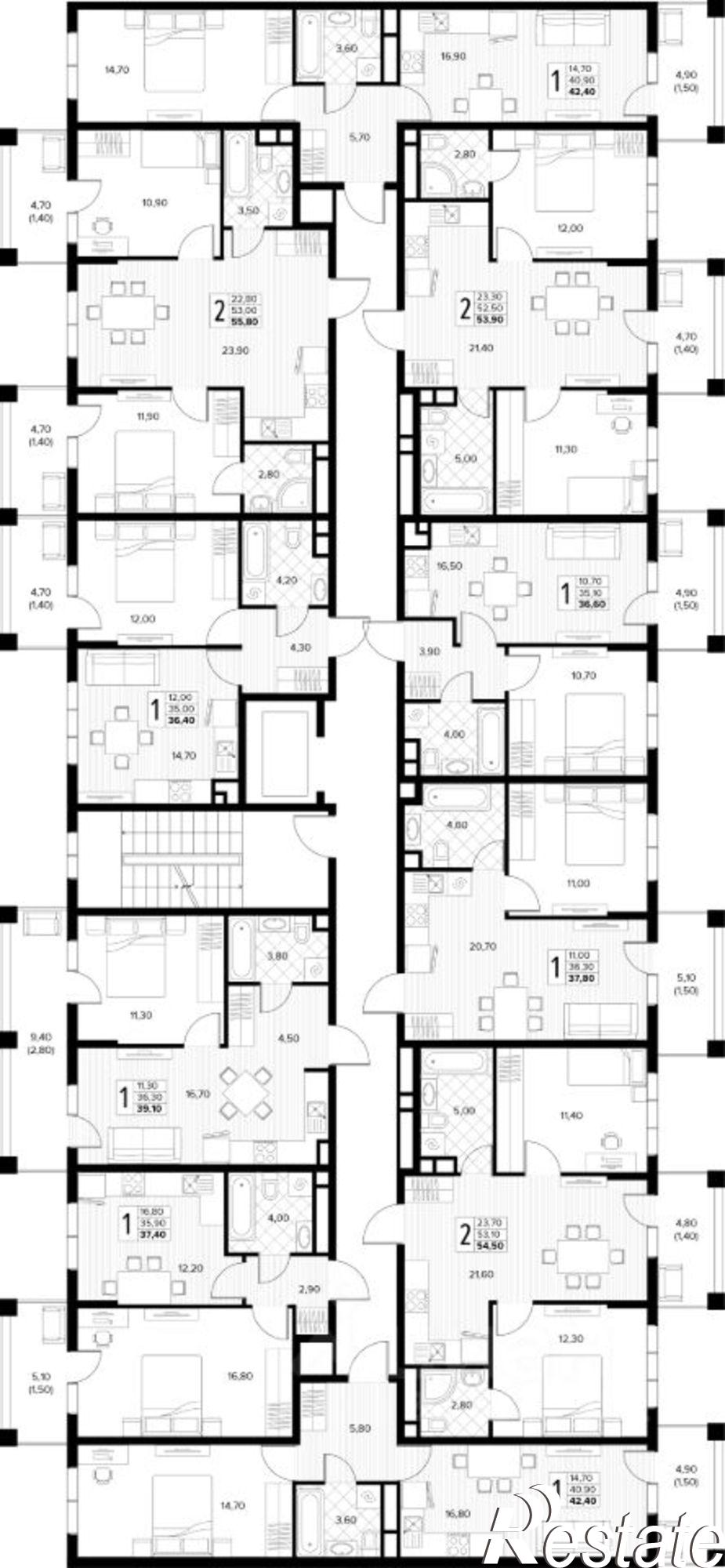 Купить квартиру за 8 106 900 рублей на муниципальный округ Анапа