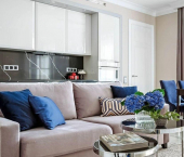 2-комн, 49кв м, этаж 7/12 улица Просвещения, 32