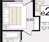 1-комн, 36 кв м, этаж 10/18 ул Сормовская, 1/3 1