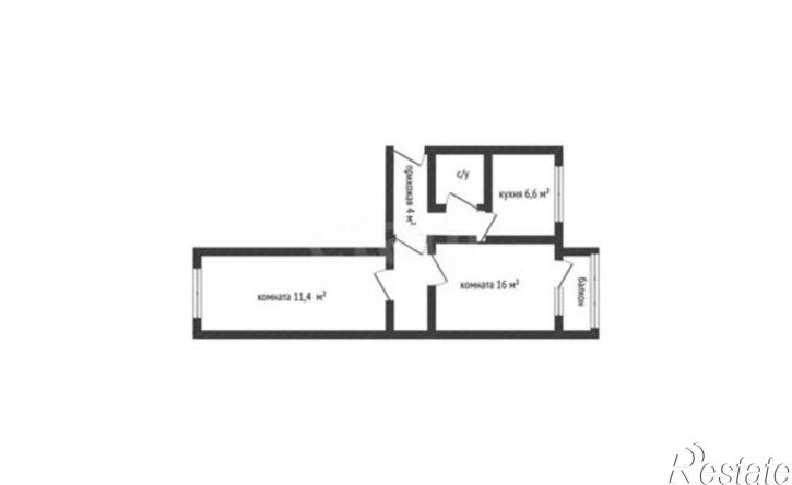 2-комн квартира ул Пригородная, 2,  д. 2