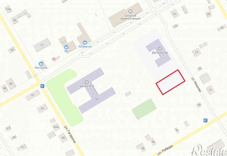 Земельный участок ул Мешкова, 24,  д. 24