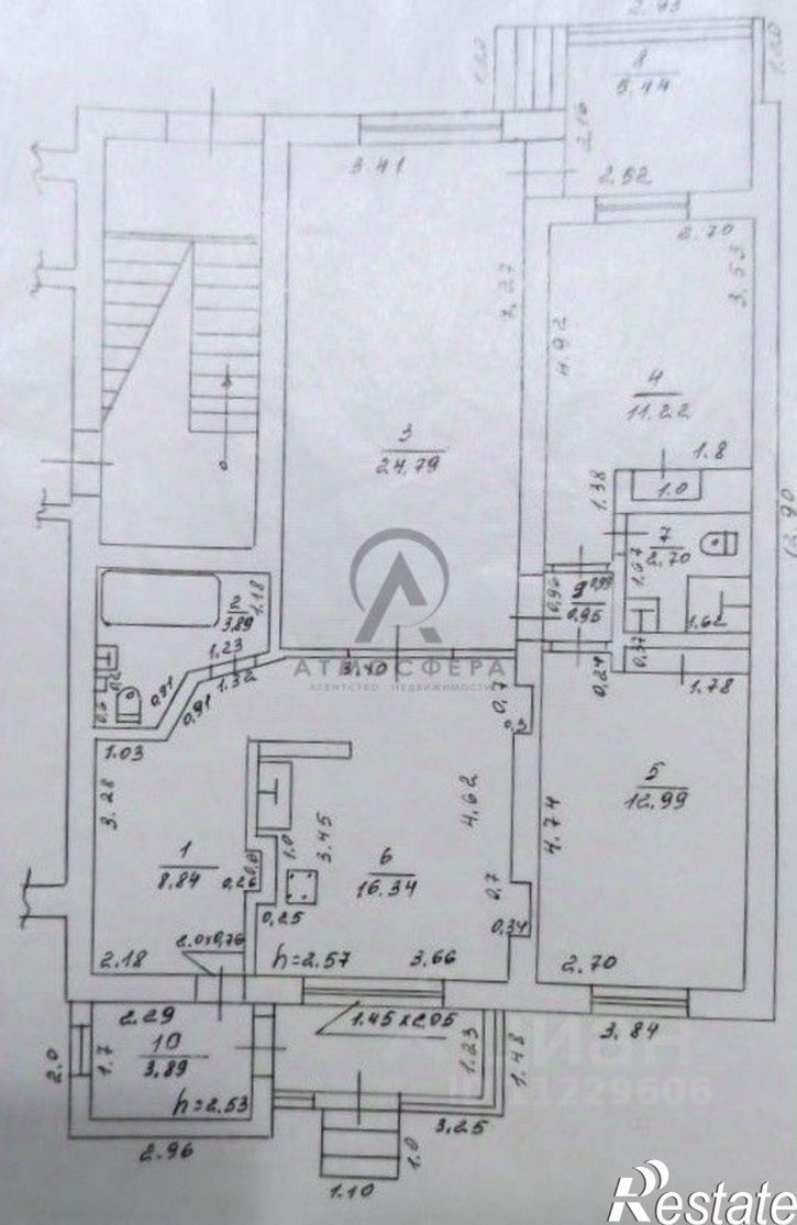 4-комн квартира ул Ворошилова, 60Б,  д. 60Б