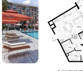 2-комн, 61 кв м, этаж 2/8 Мирная улица, 11 к8